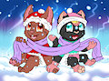 Amy N Sierra Double Scarf -By MaruchanBoy-