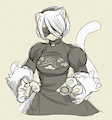 I thought about “kitty combat bracers” by Saucy