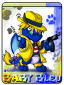 Bleu Dick Tracy Tag