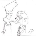 Lazlo & Patsy kissing