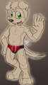 Random Puppy - Anthro Practice by Amuzoreh