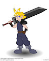 Toon Cloud Strife