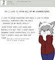 ASKweek- Canis- Fave Character to Draw