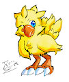 Chocobo digiart by TigerDusk