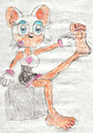 REMAKE: Rouge the Bat's Athlete's Foot by LouisEugenioJR1990