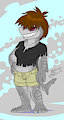 Short shark girl