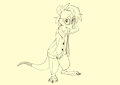 Shy Nerdy Meerkat