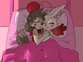 Bedtime Sissy Mog snuggling kupo!~