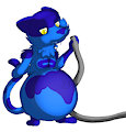 Blueberry cat (facebook free art)
