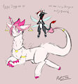 [Doodle]Lawy and Sasha Dragon ver.