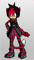 Akiza Izinski as a cat by dragonmaster77