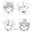 B&W Gift Art by Aixen