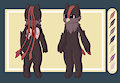 kiraco ref sheet by KinkyOwlHoots