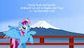 Parcly Taxel and Spindle at Mount Fuji and in Niigata and Tokyo
