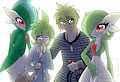 Rantaro, Wally, Gallade + Gardevoir