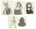 A few warmup sketches