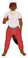 Clark McCloundy, The Sly Tanuki (Gym) by FlamelPhoenix