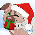 Christmas Rockruff