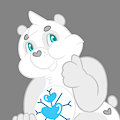 snowfall Heart bear Icon