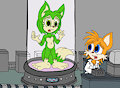 Cosmo revived by Tails by DARKZADAR