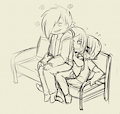 They sit by Saucy