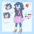 Siera the hedgehog by Miriuo