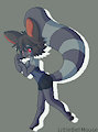 A cute pixel art by LittleBellMouse