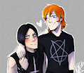 cute gay metalheads