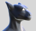 Creature Bust by Render