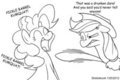 Pinkie Provocation by Strebiskunk