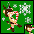 Kimi the reindeer ornament