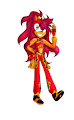 Flame(Space AU) by XxFlameTheHedgehogxX