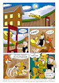 New page of the Fox Comic