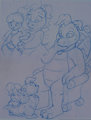 Emmy's dragontail page 3 wip by Guardianslade