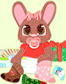 Amy's Festive Socks -By Nenetwinkletail-