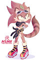 Kuai the racoon! by Dokitanuki