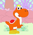 (New OC) Orange The Yoshi With Bio
