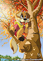 Last autumn whisper by pandapaco