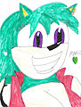 Manic the hedgehog by ArtistNerdGamer