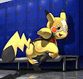 Commission - Pikachu Libre by LKIWS