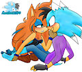 Kevin and Ireland: Shut up and kiss me babe by Kevster823