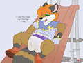 Mark - Sliding Back to Infancy by ChocolateKitsune