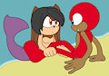A naked mermaid at your presence by TheMarcelinewolf