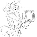 Violet - Christmas cheer!