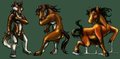 The power of a rubber horse suit.