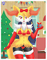Braixen Merry Christmas!