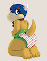 Shade Koopa_Diaper Butt