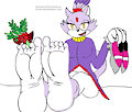 Blaze's mistle-toes by alexiaNBC