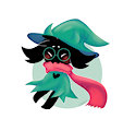 Ralsei by Linzuki