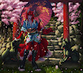 [CMS]: Kitsune and the shrine by T0xicEye